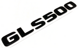 GLOSS BLACK GLS500 FOR MERCEDES REAR TRUNK EMBLEM BADGE NAMEPLATE DECAL LETTERS