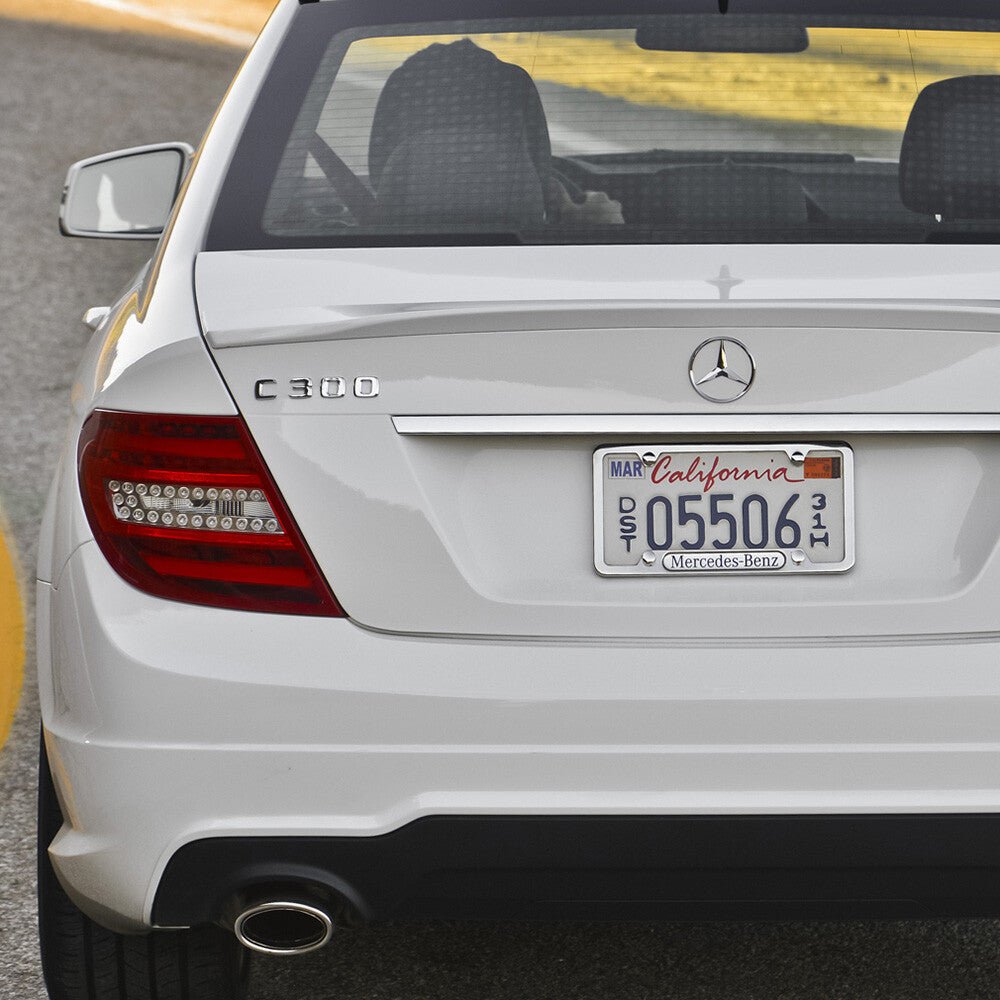 08-14 C 300 Emblem Trunk Lid Letter Logo Nameplate Badge Decoration AMG Chrome