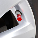 4x Aluminum Car Tyre Tire Air Valve Stem Screws Caps Cover Accessories Universal