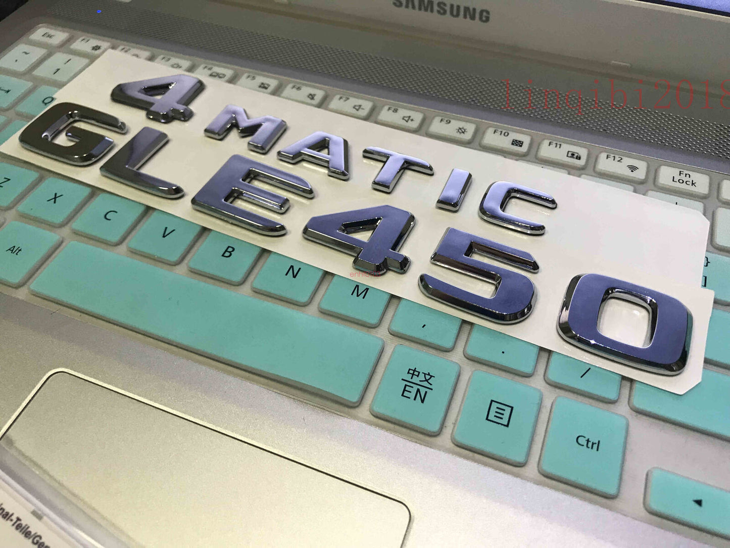 2018 GLE450 4 MATIC High quality Rear Trunk Emblem Decal Badge FOR Mercedes Benz