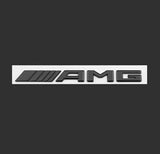 Matte Black S63 AMG V8 BITURBO 4MATIC+ Trunk Fender Badges Emblems for Mercedes