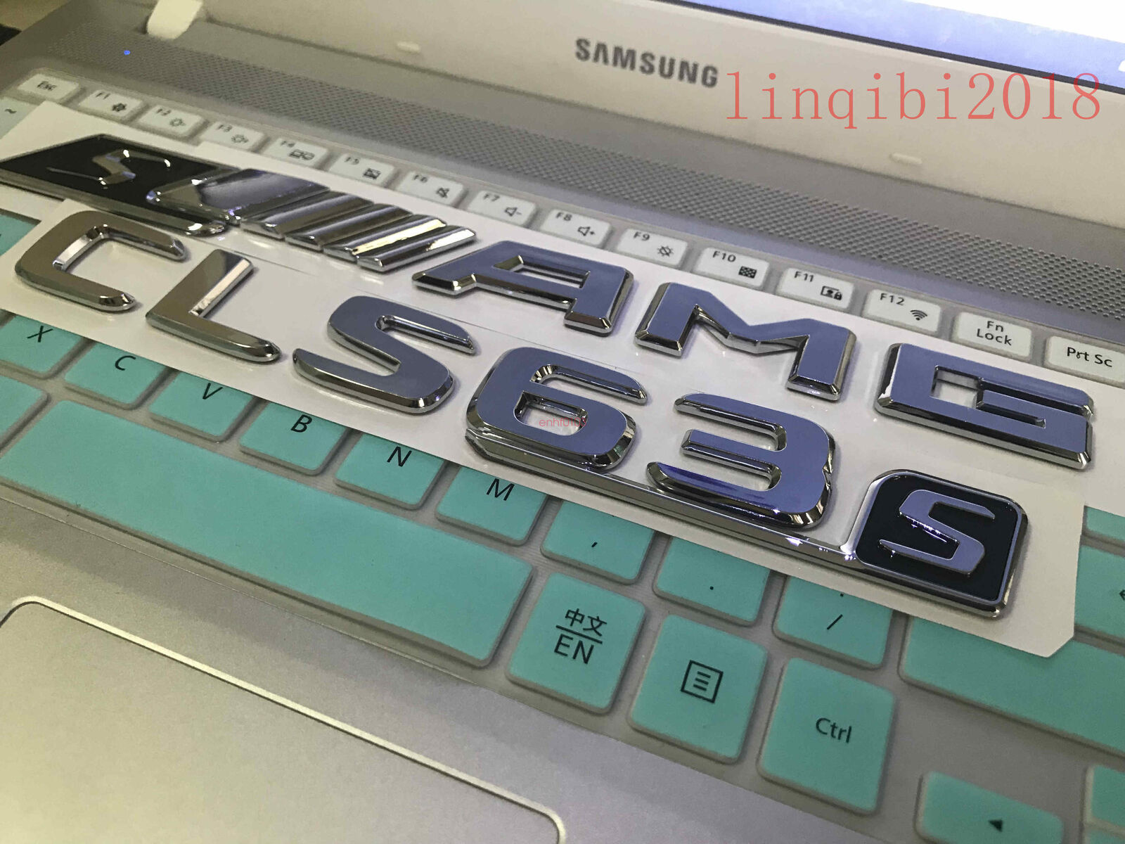 NEW "CLS63s + sAMG" High quality Rear Trunk Emblem Decal Badge FOR Mercedes Benz