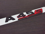 Gloss Black A45 A45S AMG and Rear Star replacement PACKAGE Badge W177 A Class