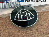 Black Sliver OEM Front Hood Ornament Grille Badge W222 S Class Mercedes Maybach
