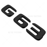 19-21 G63 AMG Letter Emblem Rear Body Logo Nameplate Badge Decorate Gloss Black
