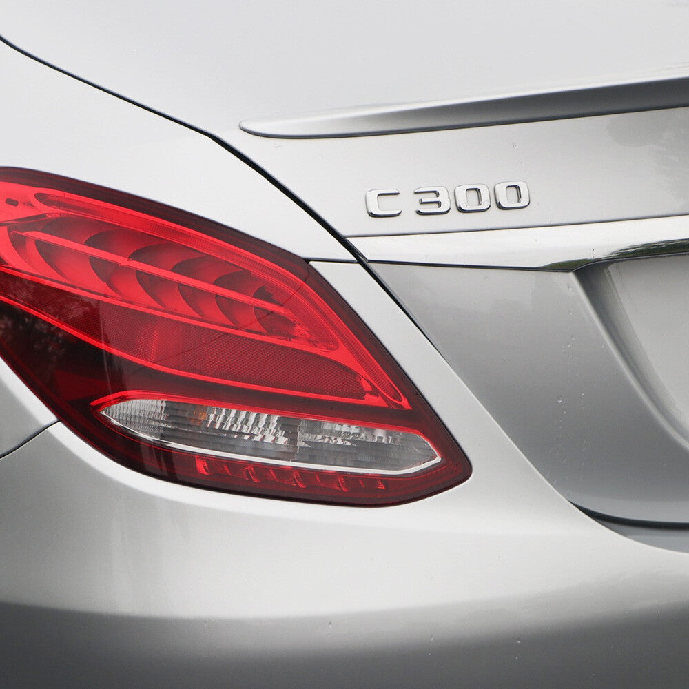 17-21 C300 Emblem Trunk Lid Letter Logo Nameplate Badge Decorate AMG OEM Chrome