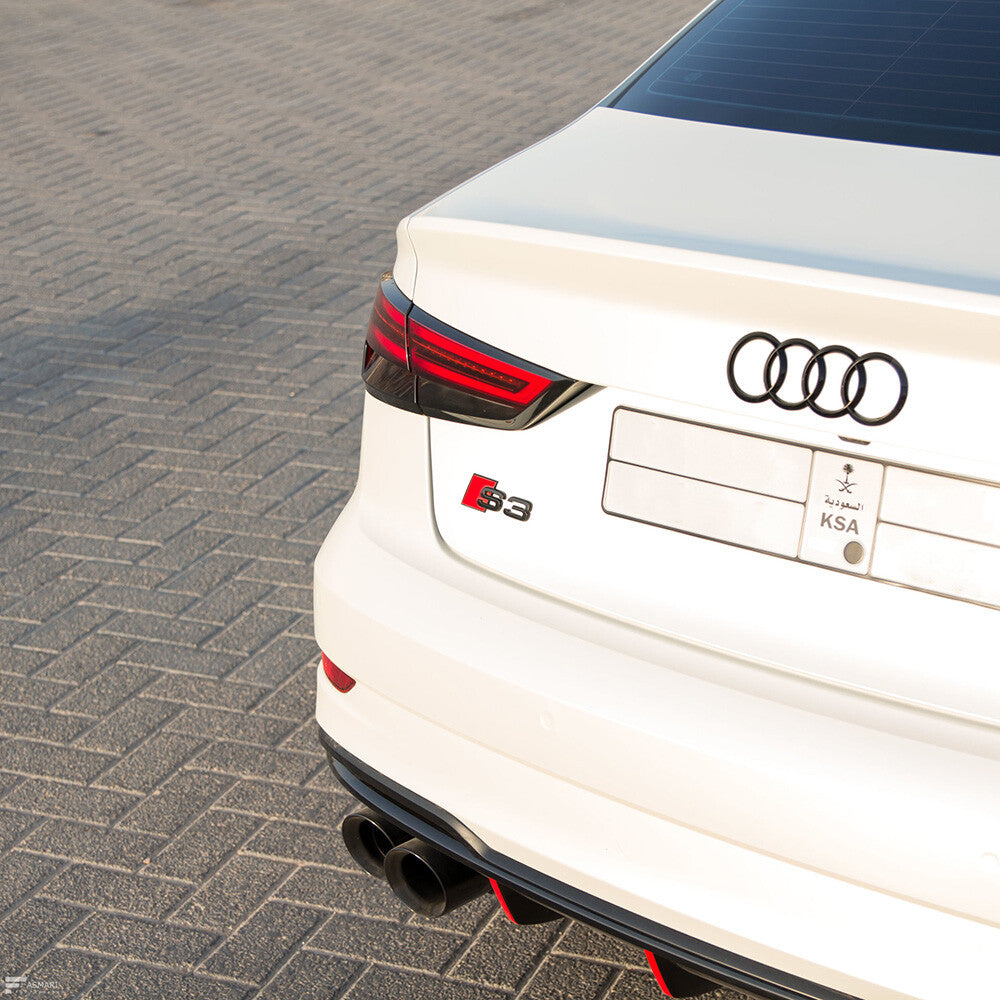 Audi S3 Gloss Black Rear Letter Tail Nameplate Trunk Emblem Badge Sport Sline