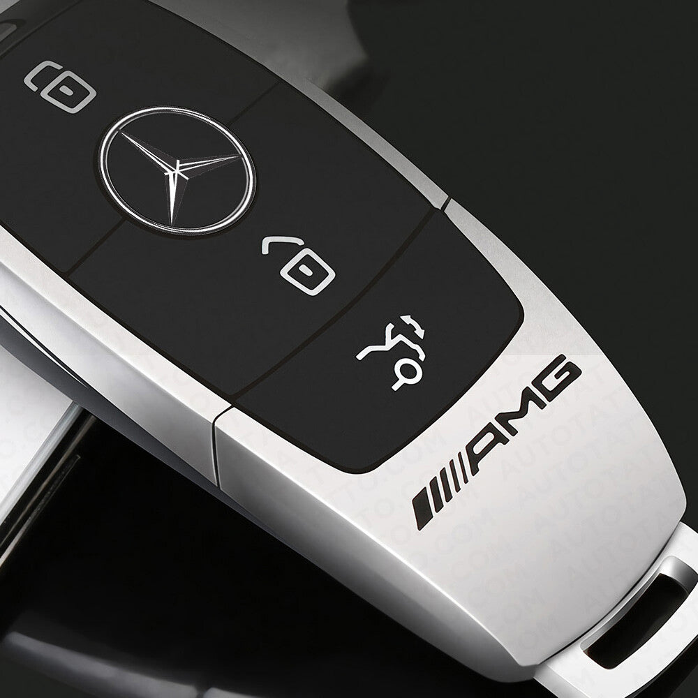 AMG Edition New Remote Key FOB Cover Holder Protect Replace For Mercedes Sport