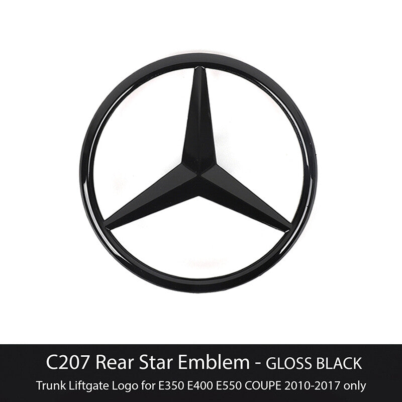 New Genuine For MB C207 E-Class Rear Boot Emblem Star Badge OEM 2010-2017
