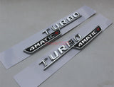 NEW Chrome CLS53 AMG TURBO 4 MATIC Trunk Emblem Badge Sticker for Mercedes Benz
