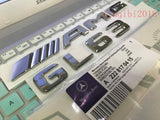 Mercedes Benz 2018 " GL63 + AMG" High quality Rear Trunk Emblem Decal Badge