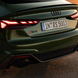 For Audi RS 5 Gloss Black Rear Letter Tail Badge Trunk Emblem Badge Logo Sport