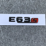 E63s 3D Back Letters Trunk Emblem Badge For Mercedes Benz E63 AMG S Sticker