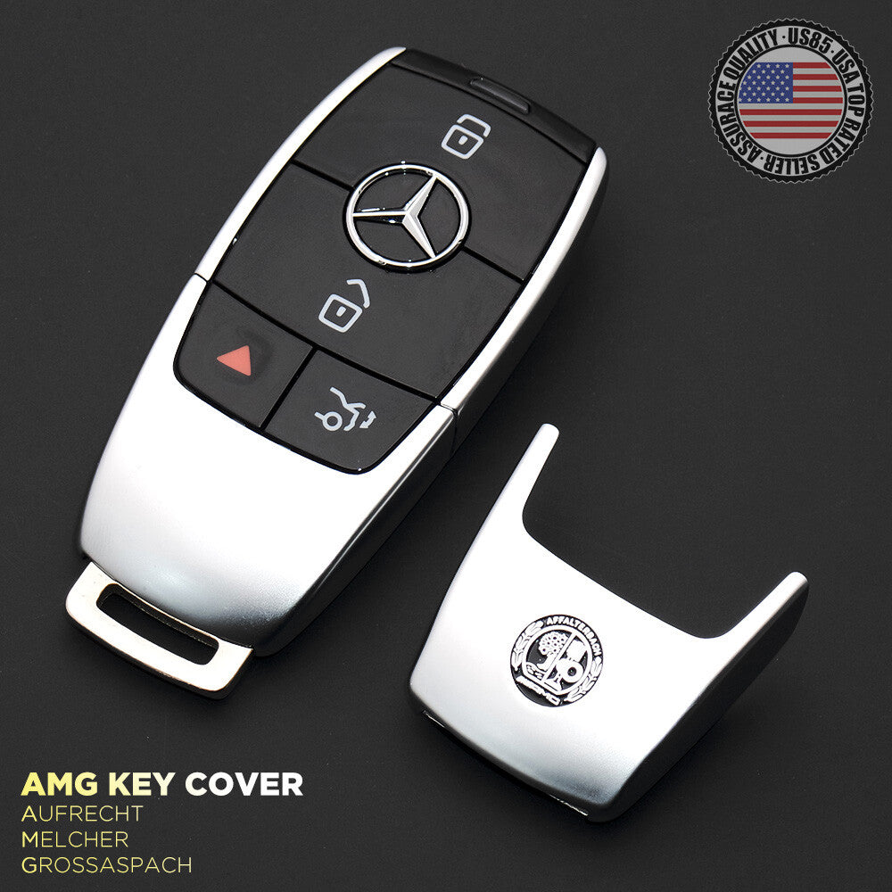 AMG Laurel New Remote Key FOB Cover Holder Protect Replace For Mercedes Sport