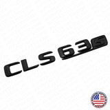 2016 CLS 63 S Emblem Trunk Lid Letter Nameplate Badge Decorate AMG Matte Black