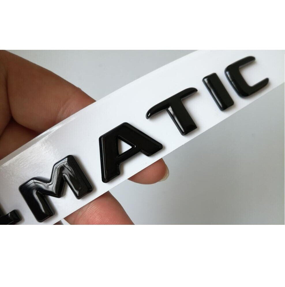 Glossy Black Trunk Letters Emblems Badges Sticker for Mercedes Benz GLS63 AMG