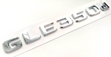 GLE350 CHROME FOR MERCEDES REAR TRUNK EMBLEM BADGE NAMEPLATE DECAL LETTER NUMBER