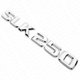 12-14 SLK 250 AMG Letter Emblem Trunk Logo Nameplate Badge Decorate Sport Chrome
