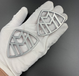 2Pcs For Mercedes-Benz Maybach LH,RH Side Fender Emblem Badge Decal Sticker 2021