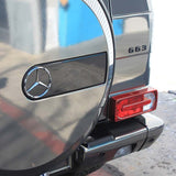 G63 AMG Letter Emblem Rear Door Body Logo Nameplate Badge Decorate Matte Black