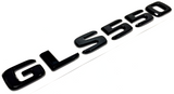 GLS550 GLOSS BLACK FOR MERCEDES REAR TRUNK EMBLEM BADGE NAMEPLATE DECAL LETTERS