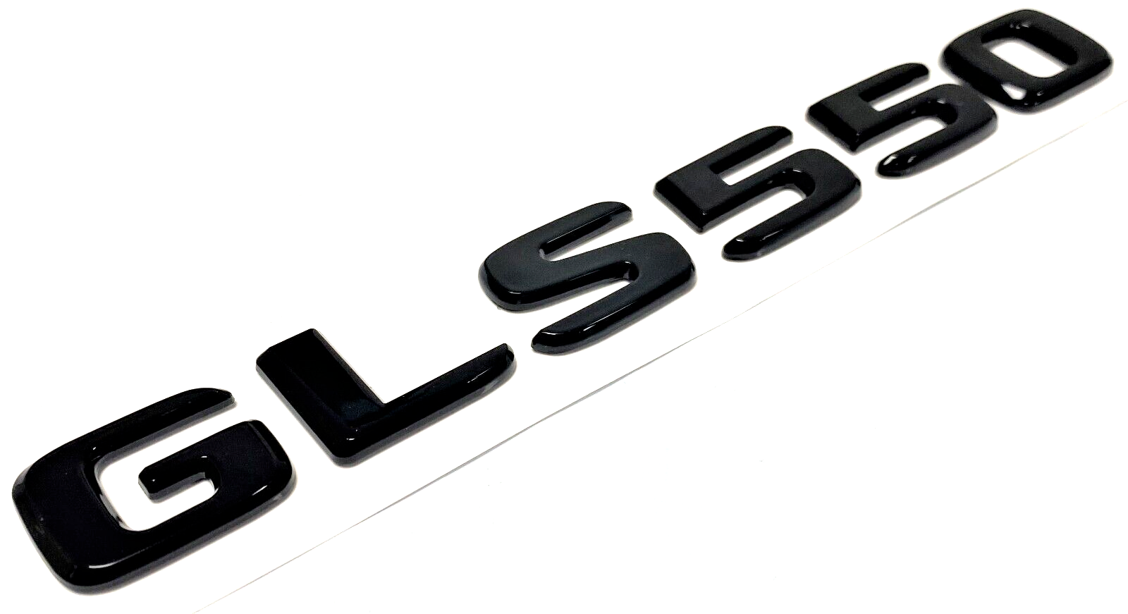 GLS550 GLOSS BLACK FOR MERCEDES REAR TRUNK EMBLEM BADGE NAMEPLATE DECAL LETTERS