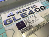 2018 GLE400 4 MATIC High quality Rear Trunk Emblem Decal Badge FOR Mercedes Benz