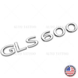 Mercedes-Maybach GLS 600 SUV AMG Letter Emblem Liftgate Nameplate Badge Chrome
