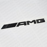 New Style AMG Emblem 3D ABS Matte Black Trunk Logo Badge Decoration Gift Sport