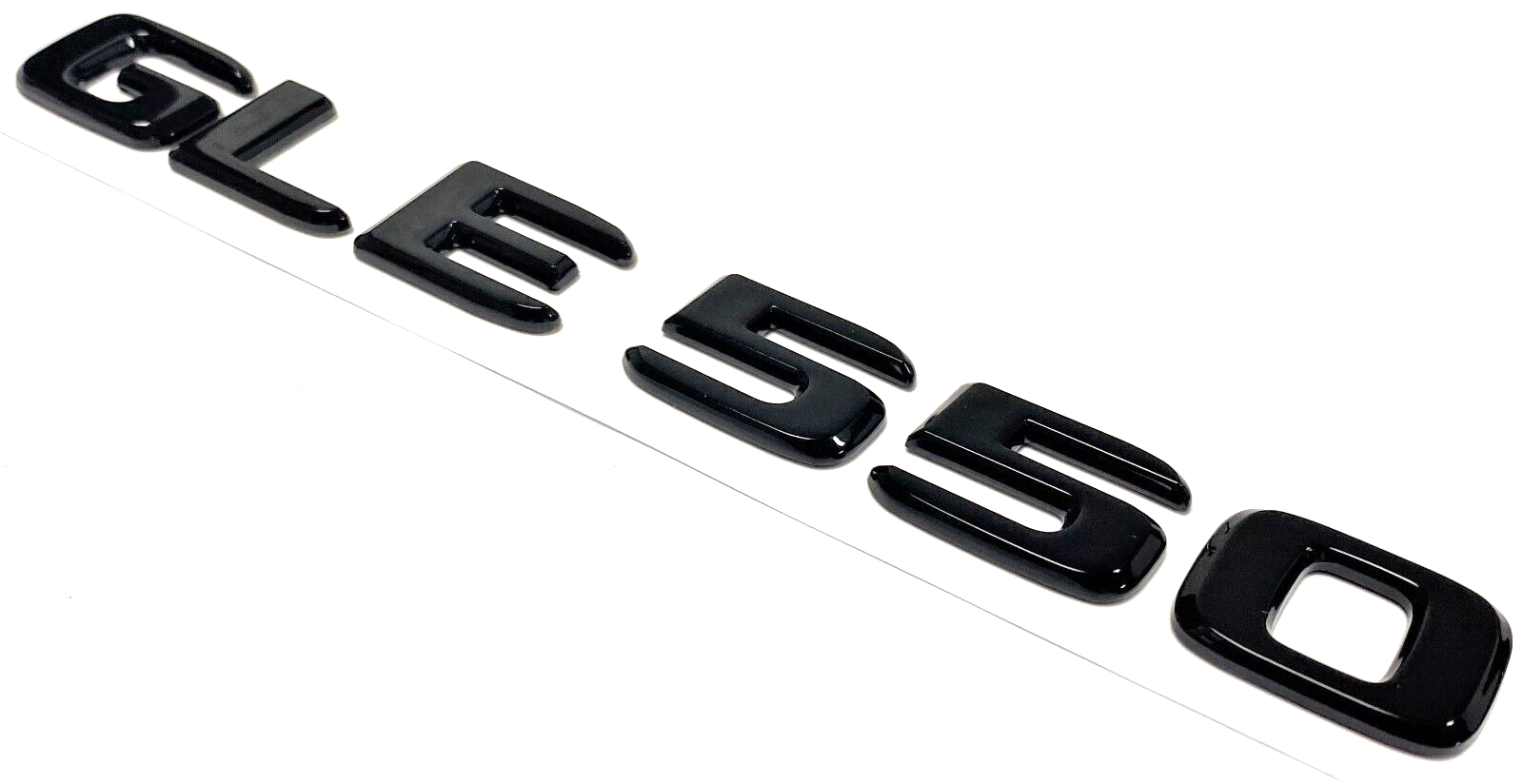 GLE550 GLOSS BLACK FOR MERCEDES REAR TRUNK EMBLEM BADGE NAMEPLATE DECAL LETTERS
