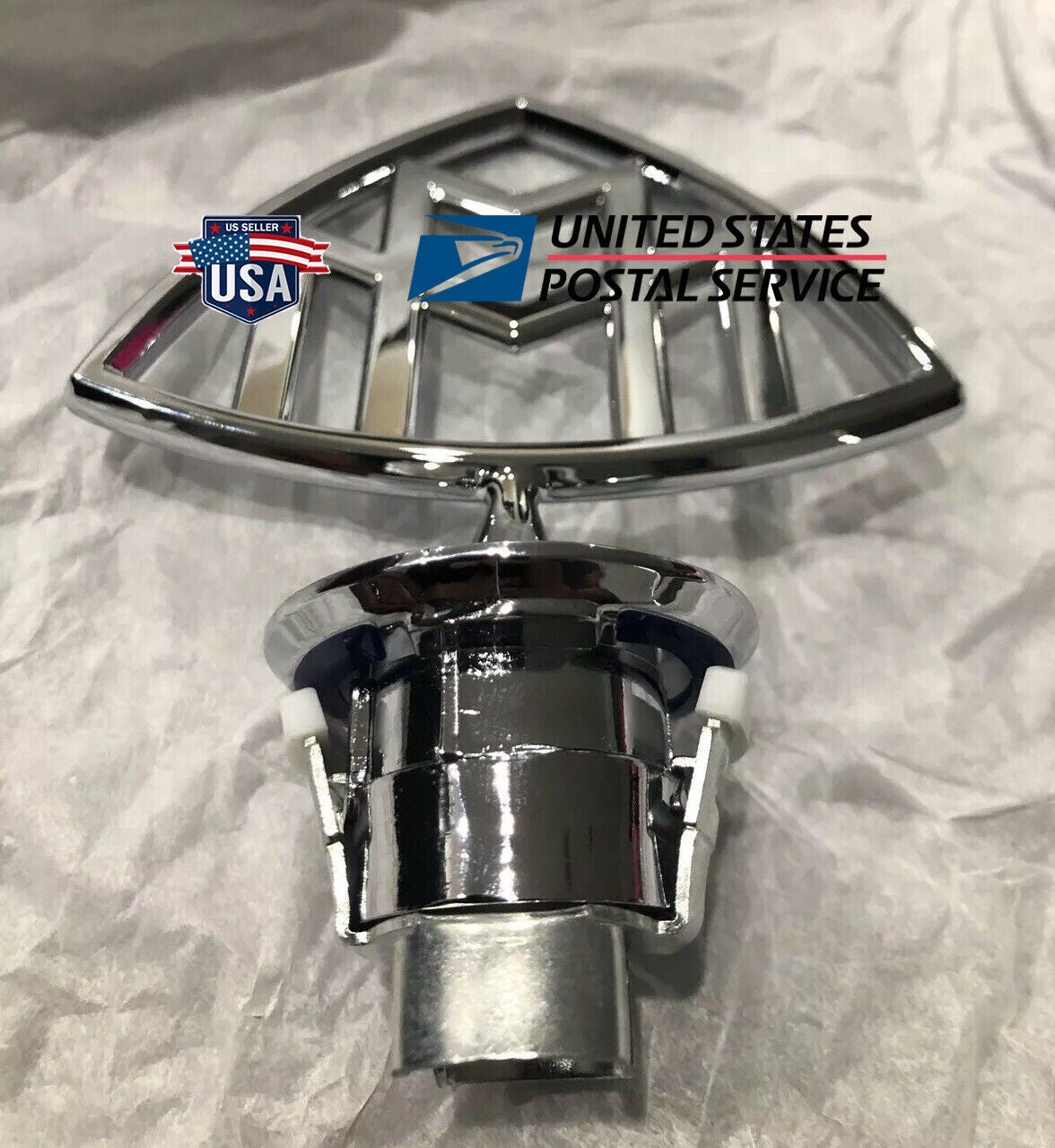 Hood Emblems Dcal Badge Fit For Mercedes-Benz MAYBACH S600 S500 W222 S-Class