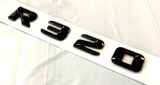 GLOSS BLACK R320 FOR MERCEDES R320 REAR TRUNK LIFTGATE EMBLEM BADGE NAMEPLATE