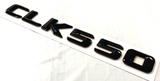 GLOSS BLACK CLK550 FOR MERCEDES CLK550 REAR TRUNK EMBLEM BADGE NAMEPLATE DECAL