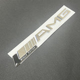 Black series Chrome  AMG Letters Trunk Emblem Badge Sticker For Mercedes Benz