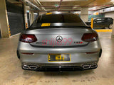 NEW Gloss Black COUPE C63S AMG V8 BITURBO Star Emblem Package C63 C205 Badges
