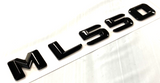 GLOSS BLACK ML550 FOR MERCEDES ML550 REAR TRUNK EMBLEM BADGE NAMEPLATE