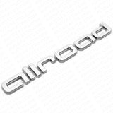 Audi Allroad Chrome Rear Letter Liftgate Badge Trunk Emblem Badge Logo Sport