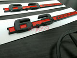 Gloss Black C63 AMG and Rear Star Side 6.3 AMG Emblem Badge For W204 507