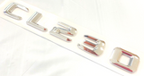1X CL230 CHROME FOR MERCEDES REAR TRUNK EMBLEM BADGE NAMEPLATE DECAL NUMBERS