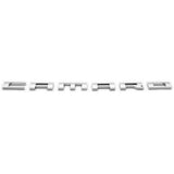 2pcs Camaro Emblem 2010-2015 Side Fender Badge Letter Nameplate Silver Chrome