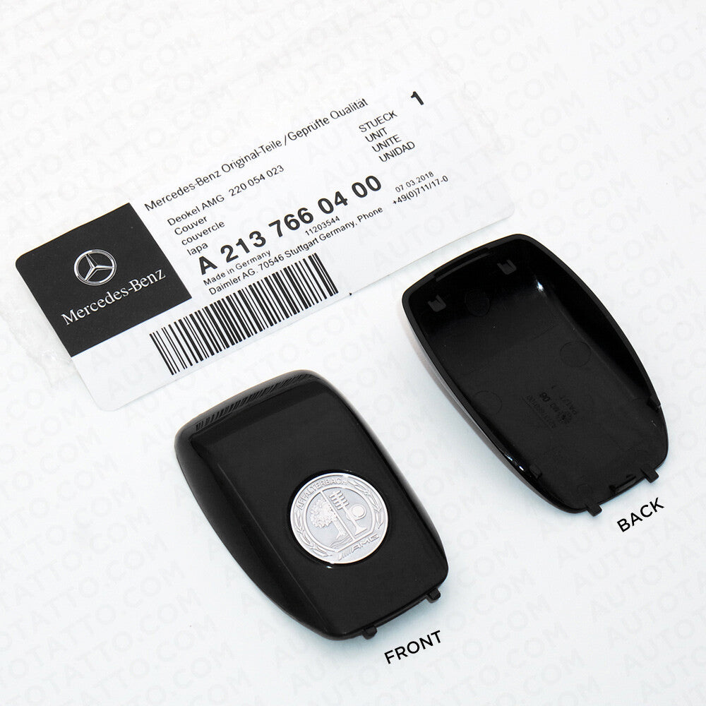 OEM AMG New Remote Key FOB Back Cover Holder Protect For Mercedes S E G Class