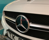 1pcs Front Grille Star Emblem Logo For Mercedes Benz C-Class 2019-2020