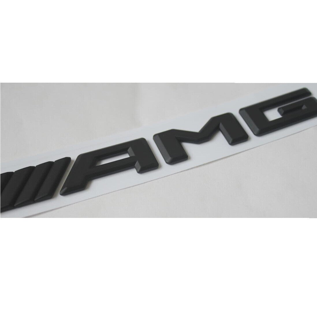 Black Trunk Fender Emblems Badges for Mercedes Benz W213 E43 AMG BITURBO 4MATIC