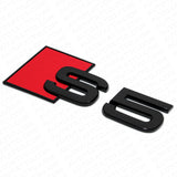 Audi S5 Gloss Black Rear Letter Tail Nameplate Trunk Emblem Badge Sport Sline