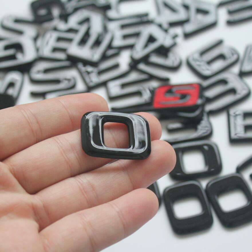 Gloss Black Letters G 550 Trunk Emblems Emblem for Mercedes Benz W463 G550