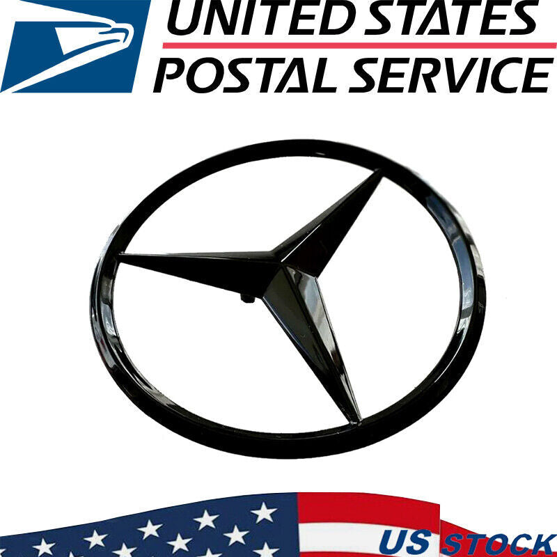 Gloss Black Mercedes S Class W223 S500 S580 S63 Rear Boot Star Badge A2238170100