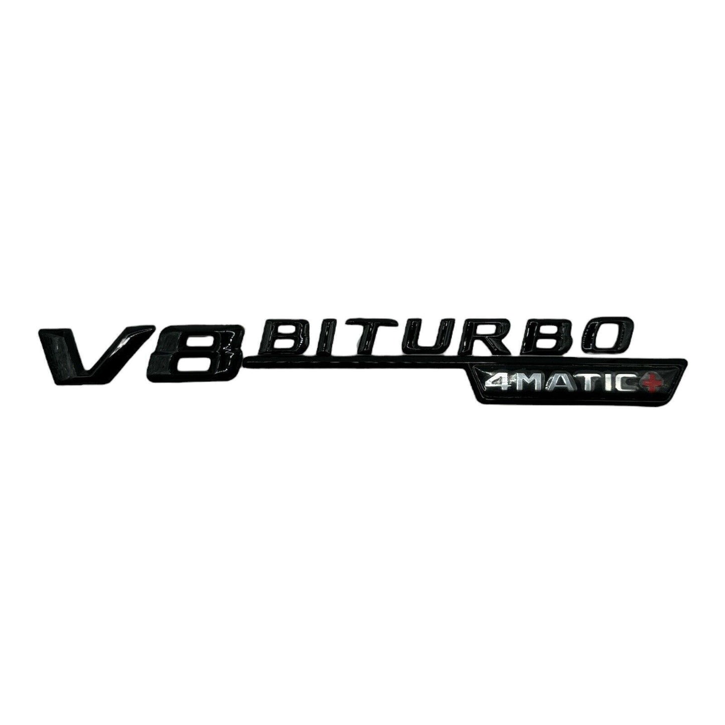 E63S AMG V8 BITURBO Rear Star Emblem Gloss Black Badge Combo For Mercedes W213