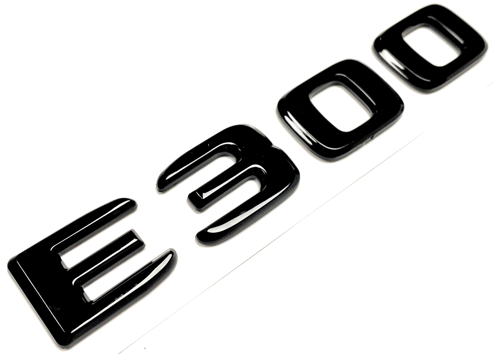 E300 BLACK For MERCEDES REAR TRUNK EMBLEM BADGE NAMEPLATE DECAL LETTER