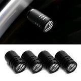 4pcs American Flag Tire Valve Caps Wheel Stem Air Valve Caps Accessories Tire Air Cap