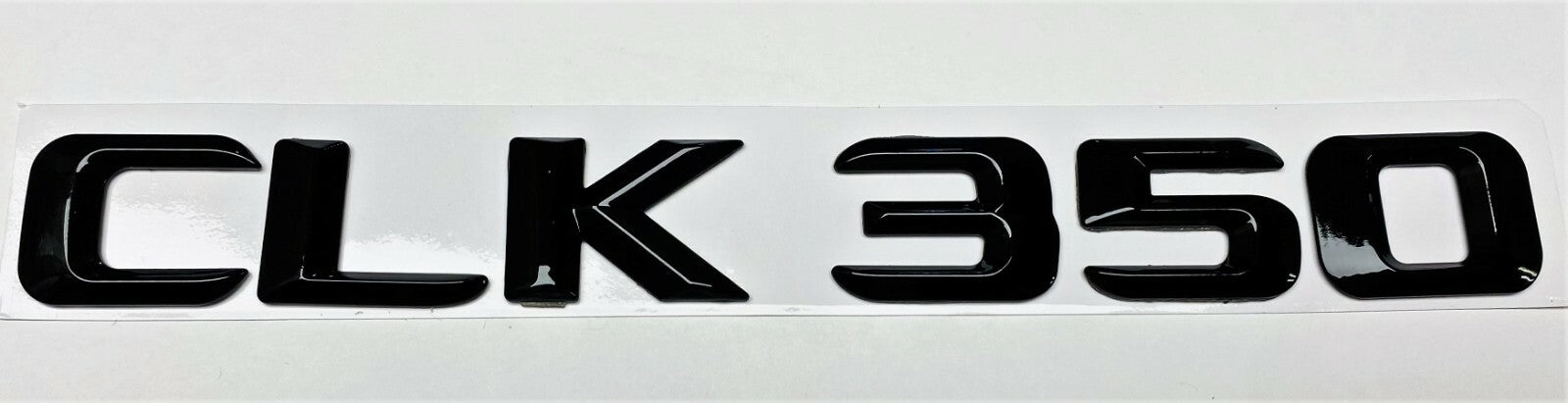 Gloss BLACK CLK350 FOR MERCEDES REAR TRUNK EMBLEM BADGE NAMEPLATE DECAL NUMBERS